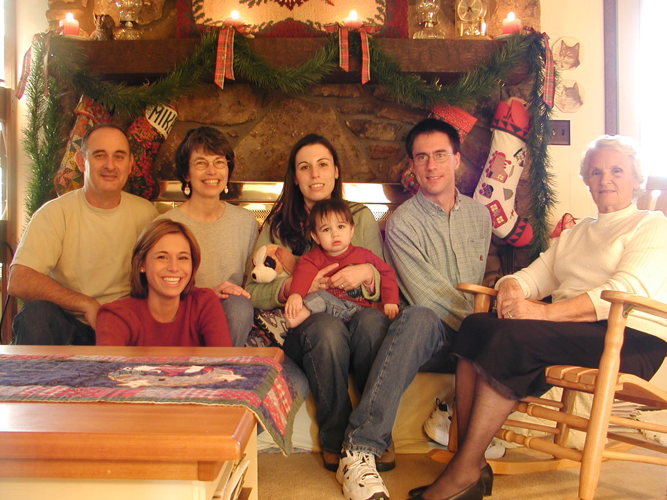 Christmas 2003 at the Gradys'
