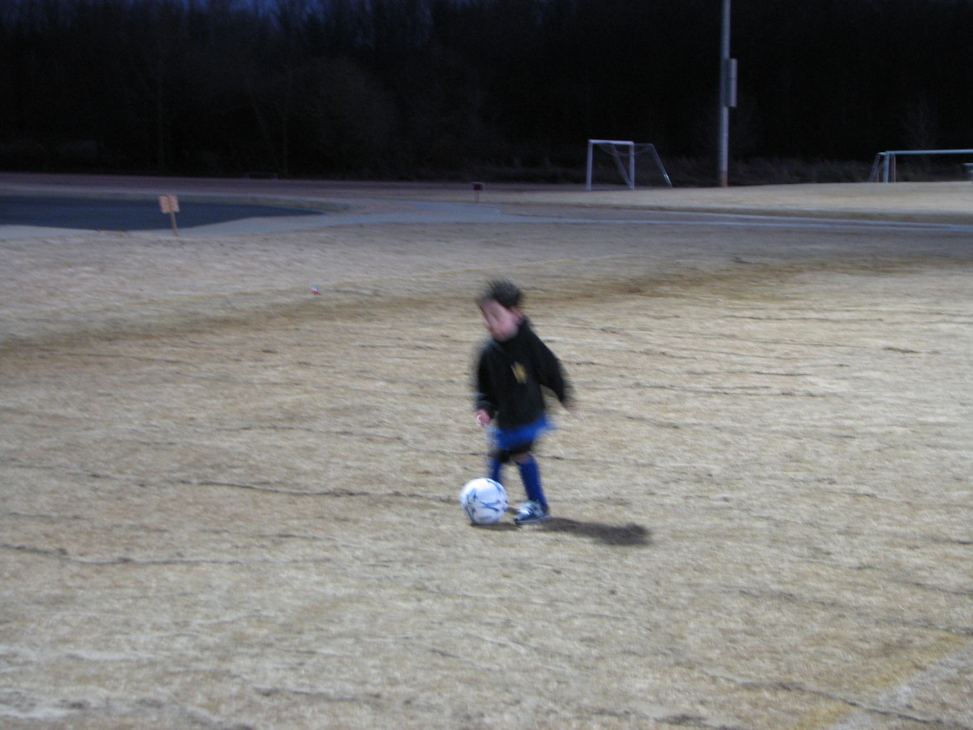 James Soccer Practice