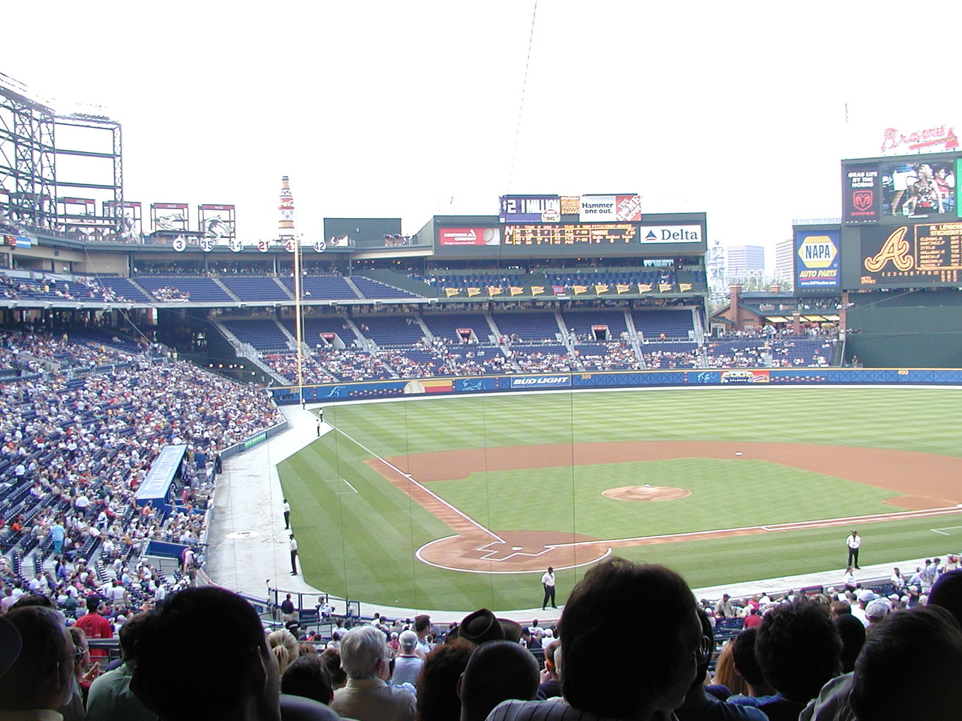 Braves vs Mets at Turner Field
