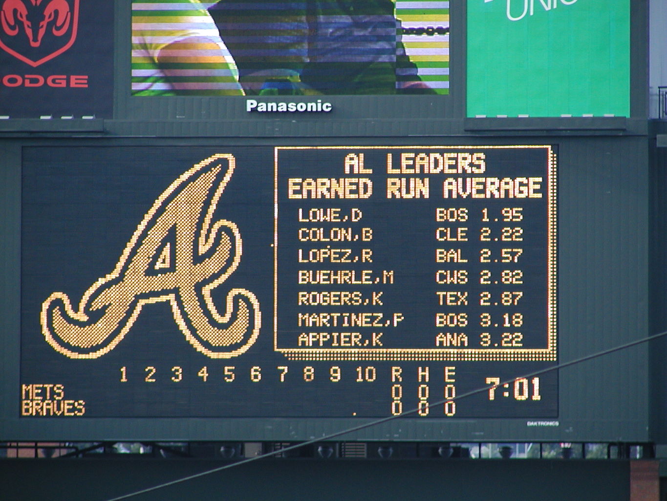 Braves vs Mets at Turner Field
