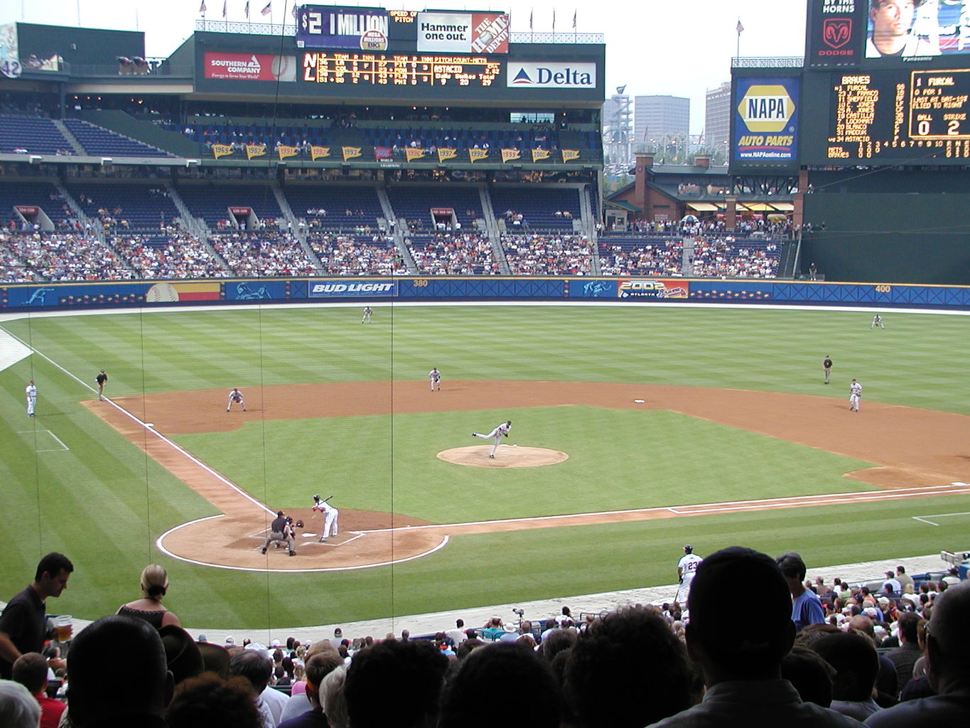 Braves vs Mets at Turner Field
