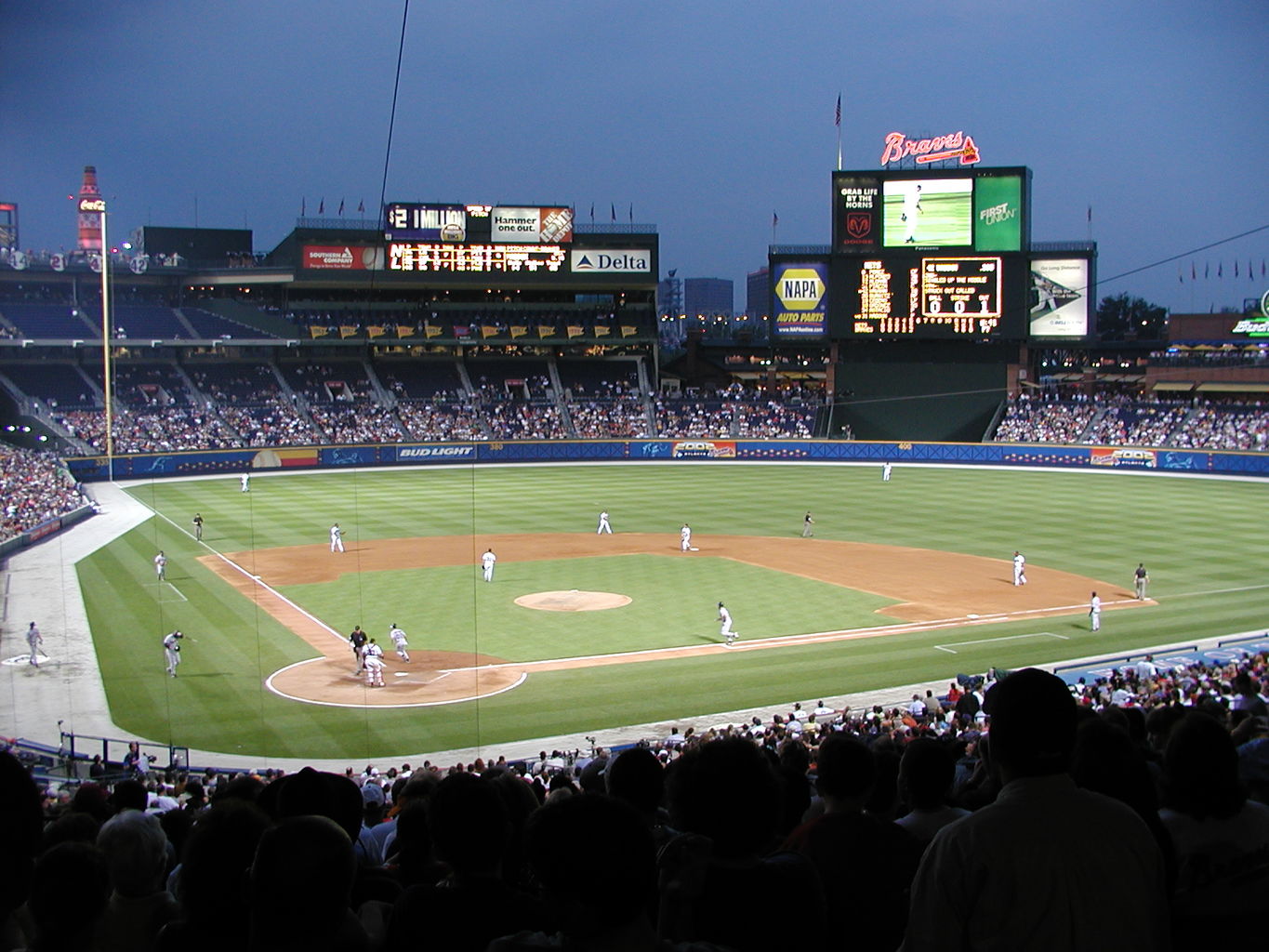 Braves vs Mets at Turner Field
