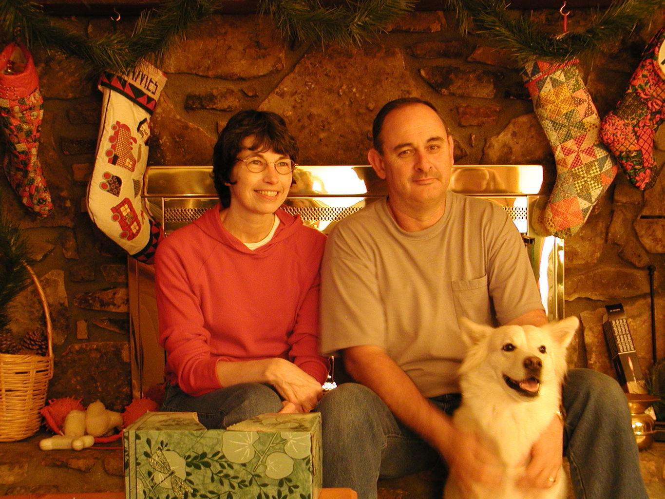 Christmas 2002 with the Gradys
