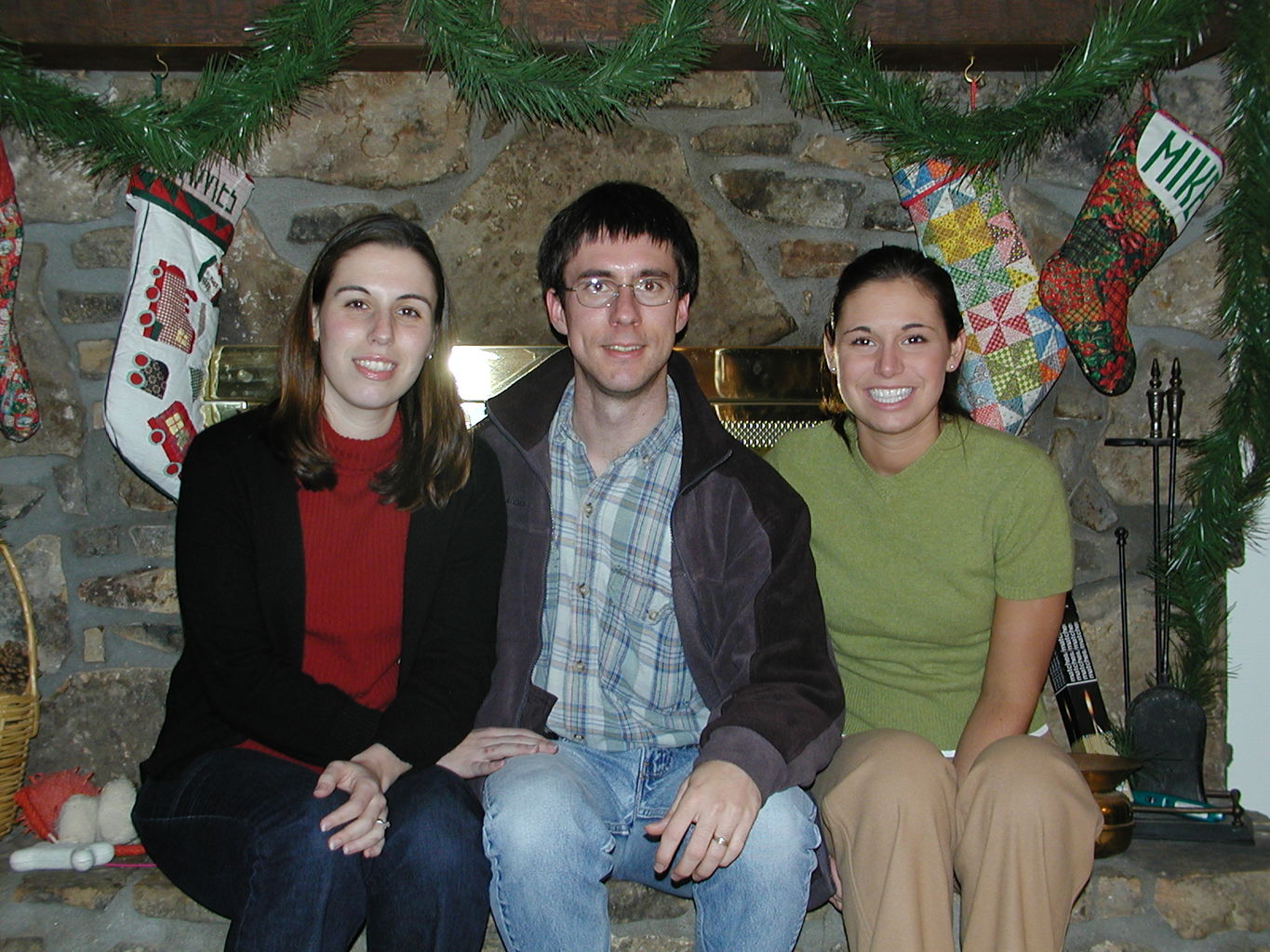 Christmas 2002 with the Gradys
