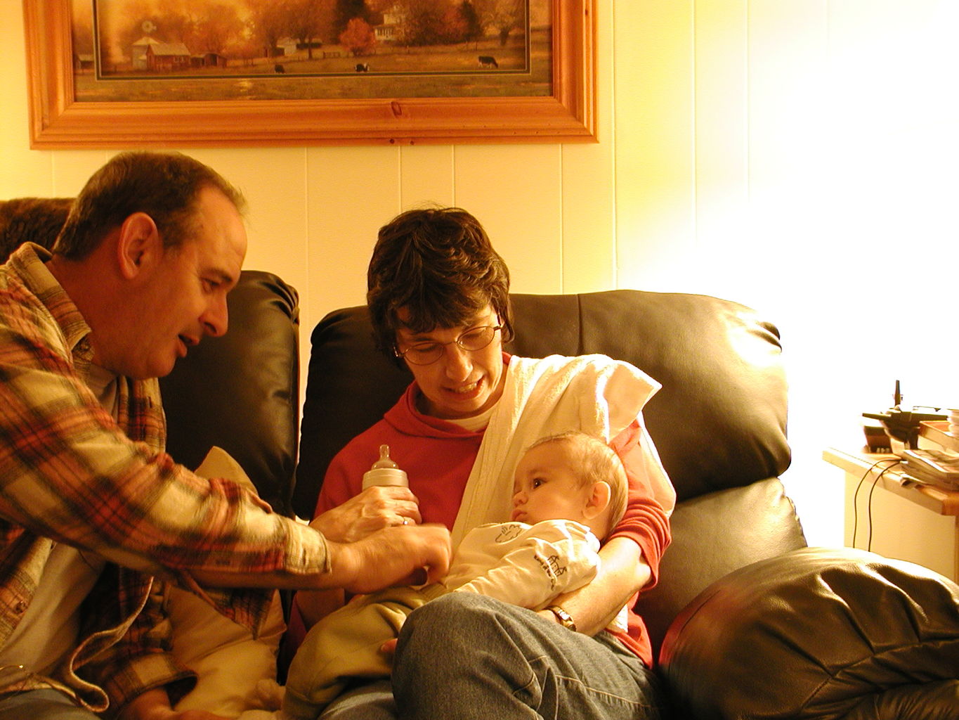 Christmas 2002 with the Gradys

