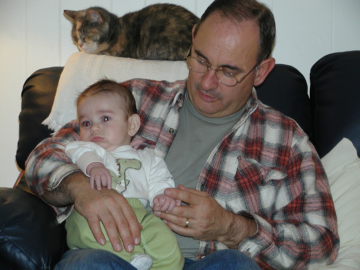 Christmas 2002 with the Gradys
