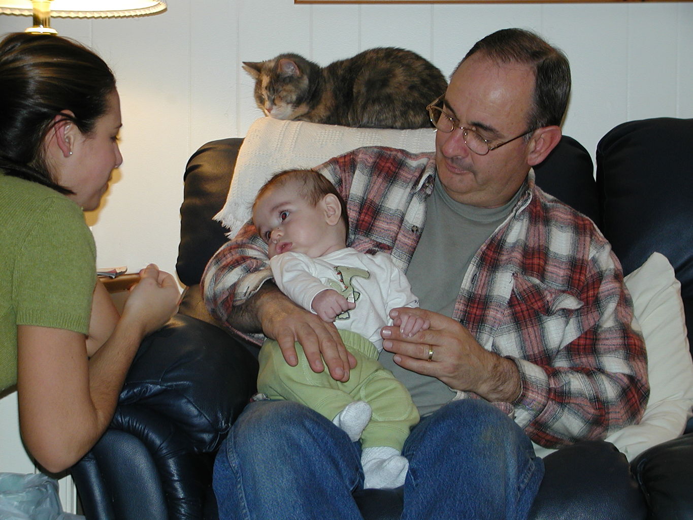 Christmas 2002 with the Gradys
