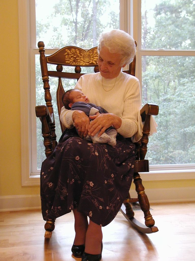 Grandma Grady's First Visit
