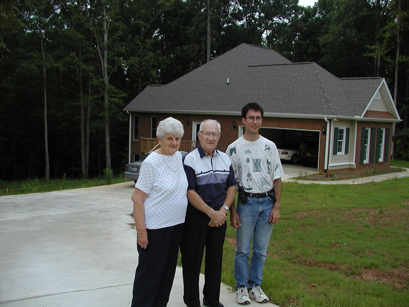 Mom Mom and Pop Pop visit Mike and Erin
