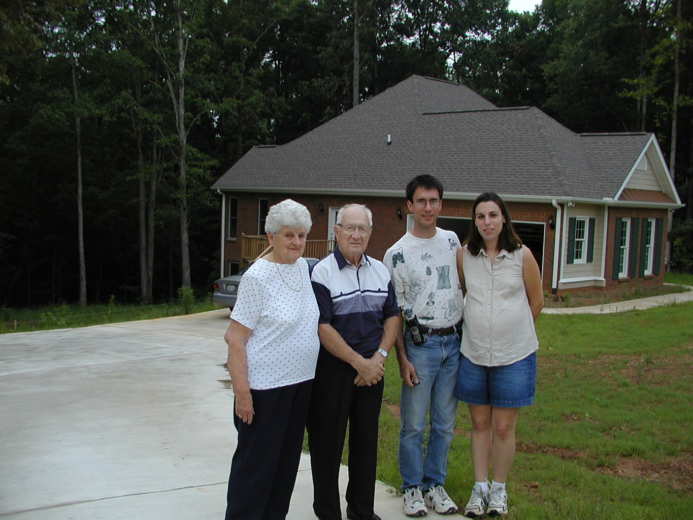 Mom Mom and Pop Pop visit Mike and Erin
