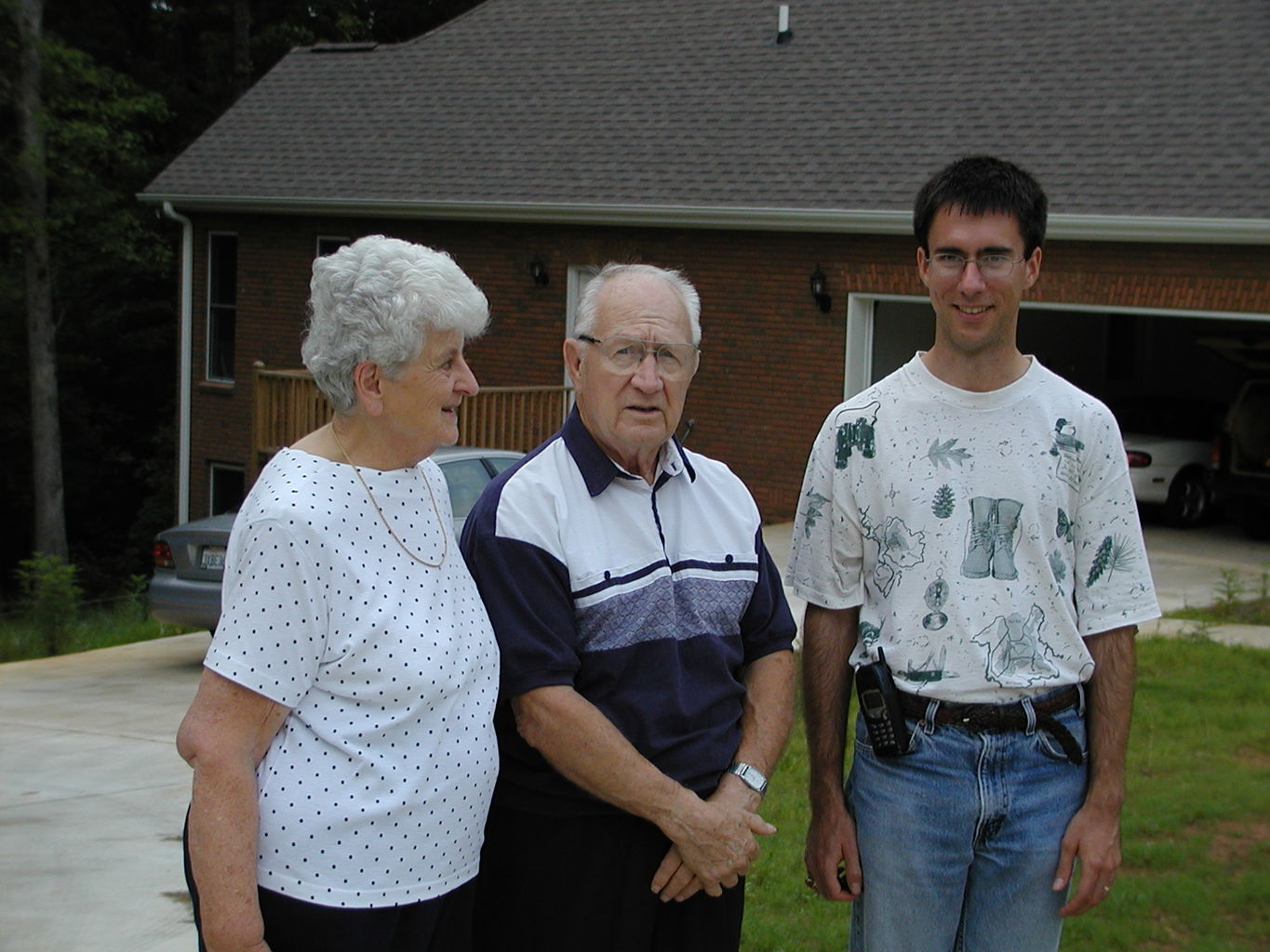 Mom Mom and Pop Pop visit Mike and Erin
