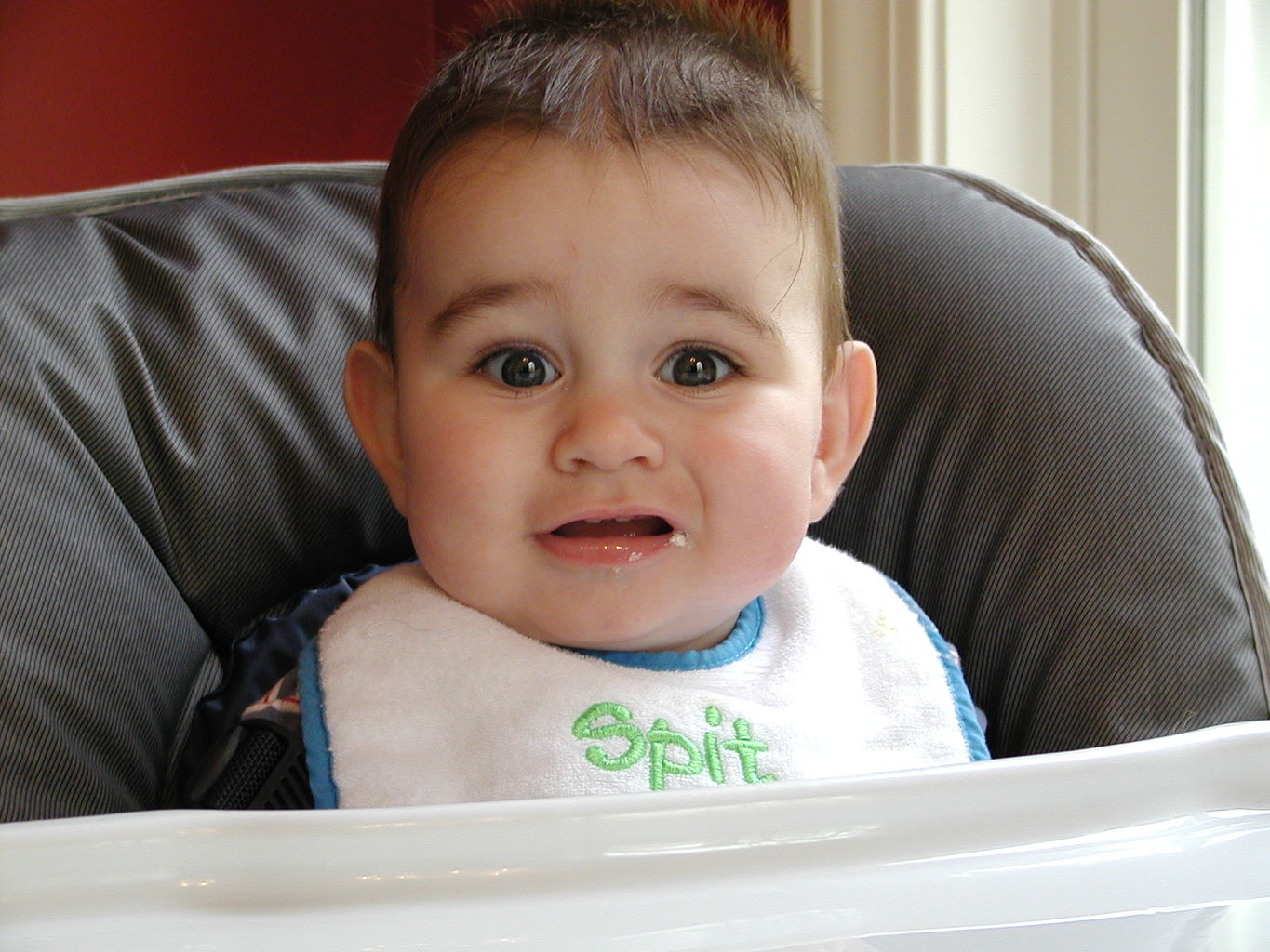 Pictures of James, April 2003
