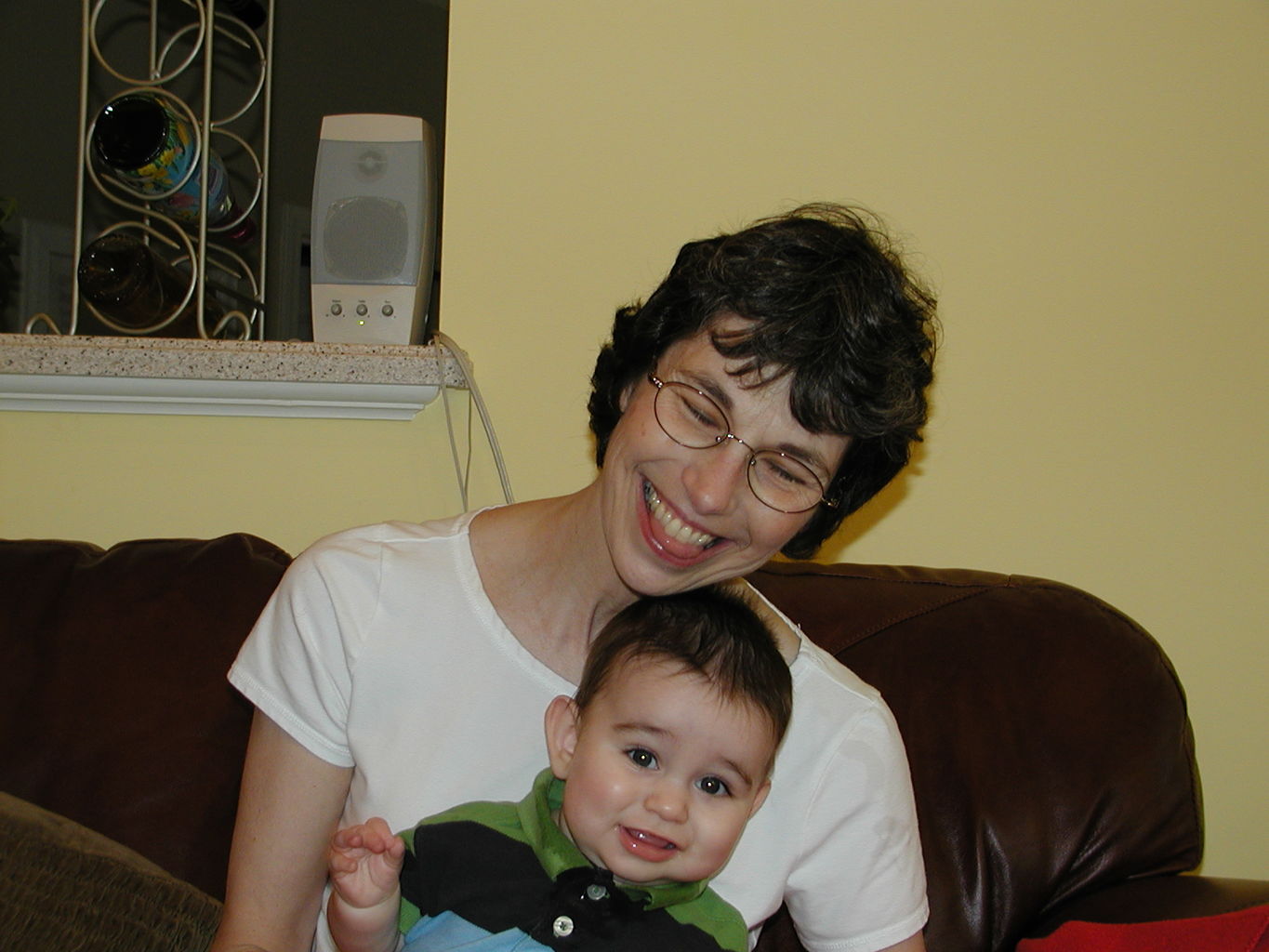 Pictures of James, April 2003
