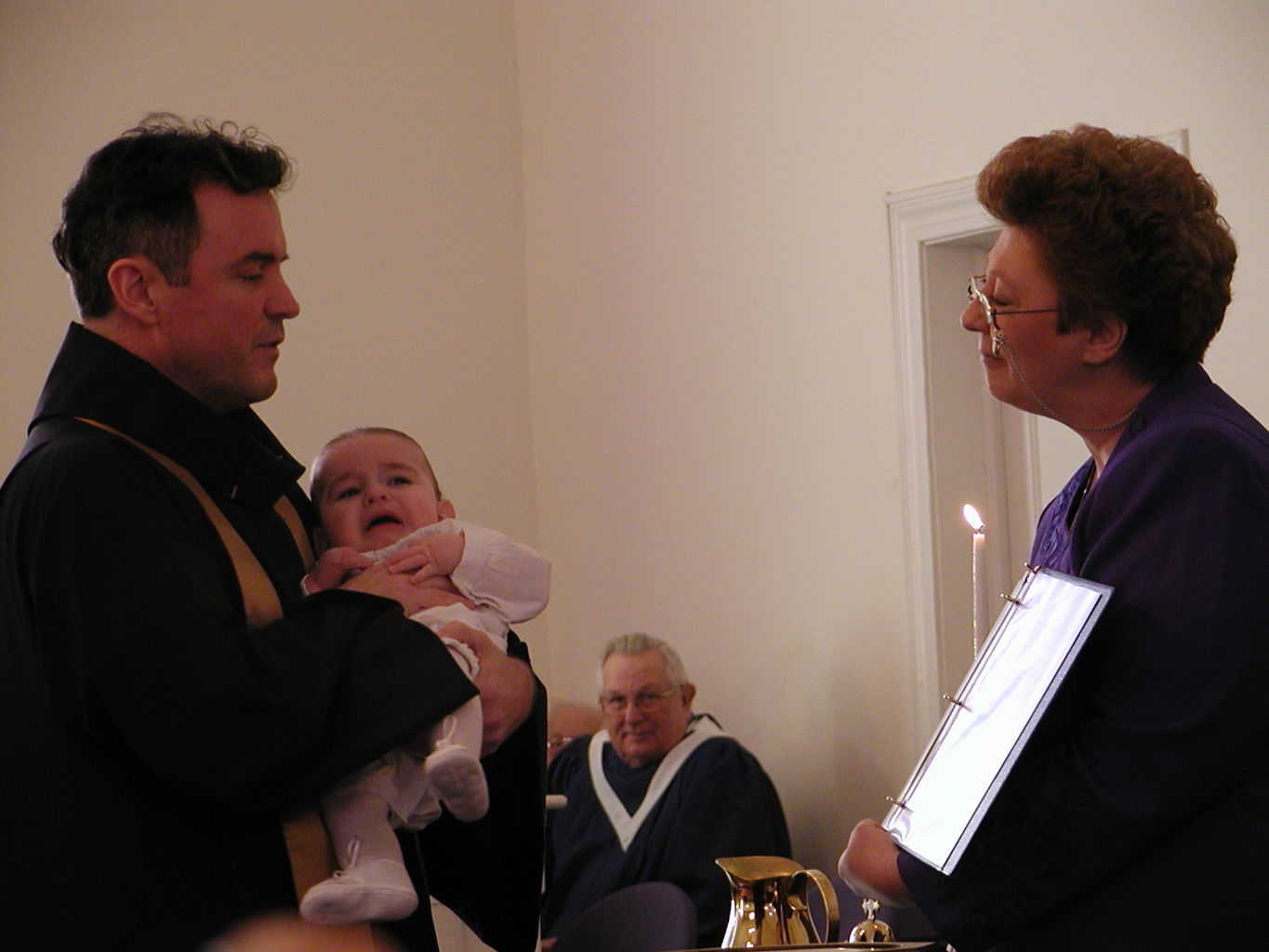 James' Baptism
