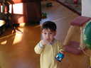 Pictures of James, December 2003

