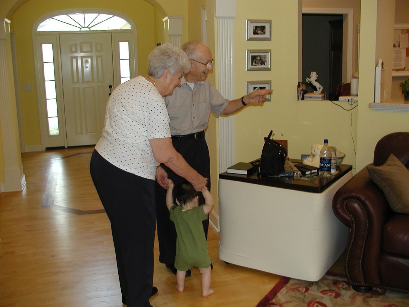 Mom Mom and Pop Pop Visit
