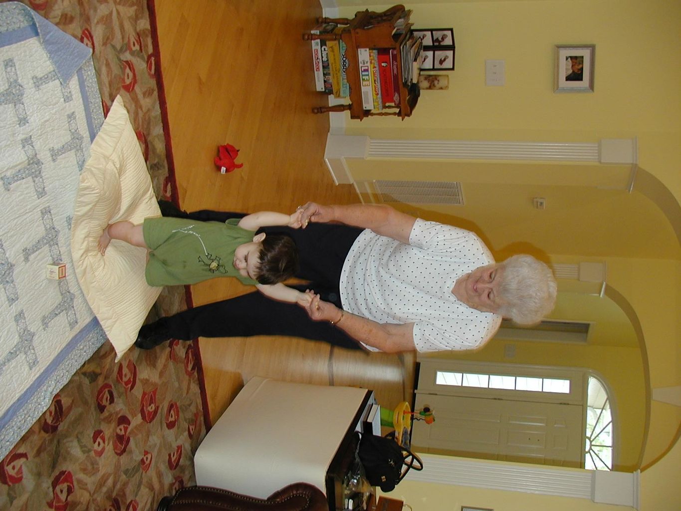 Mom Mom and Pop Pop Visit
