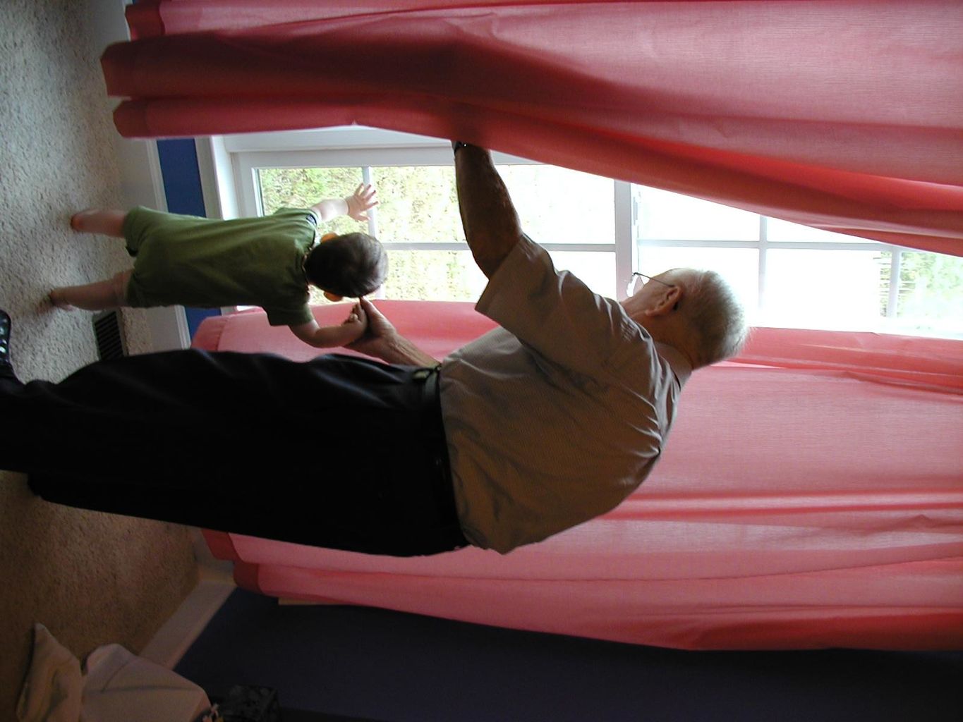 Mom Mom and Pop Pop Visit
