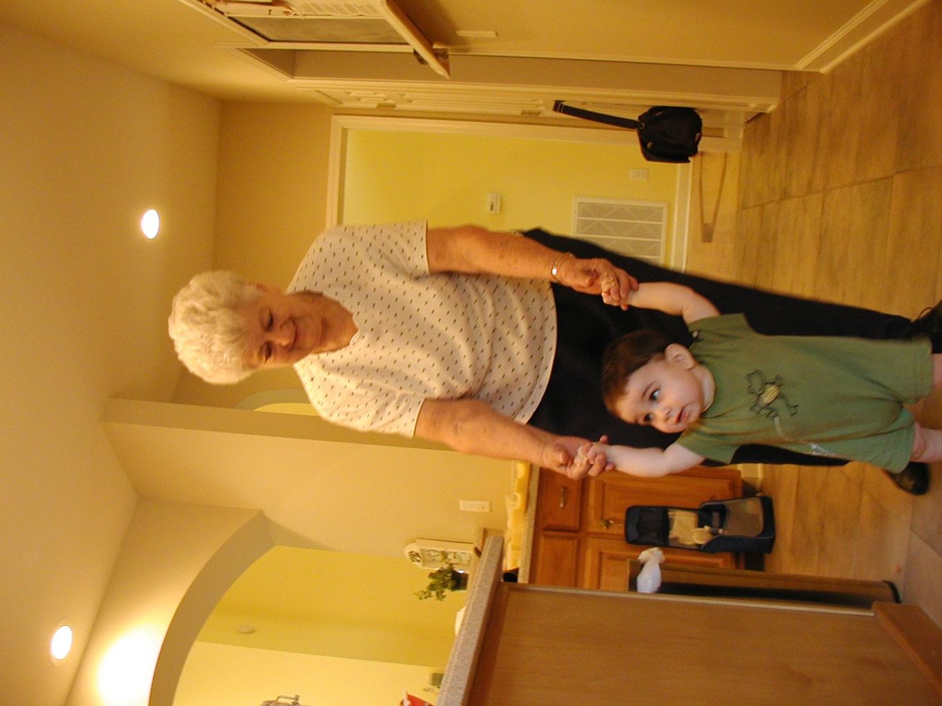 Mom Mom and Pop Pop Visit
