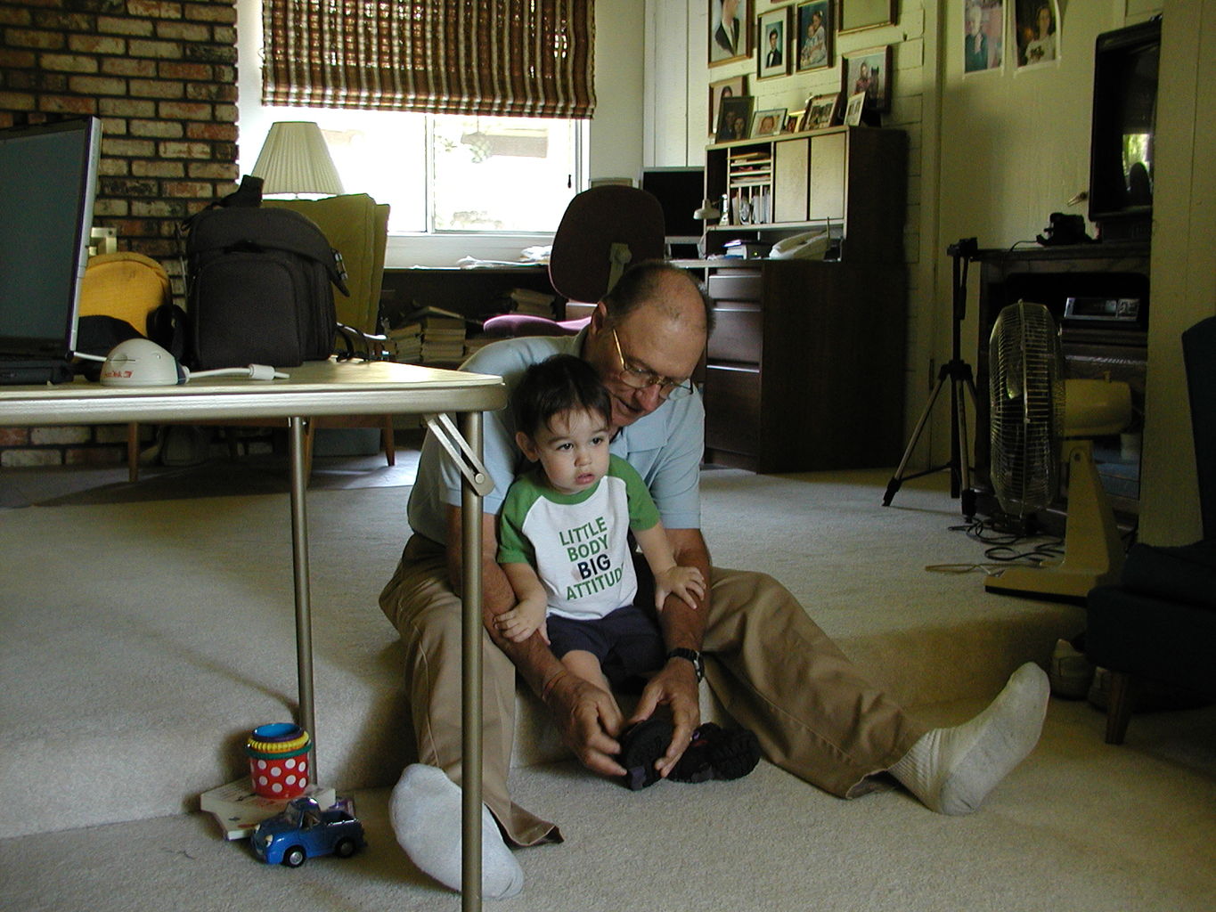 Visit with PopPop - Thursday
