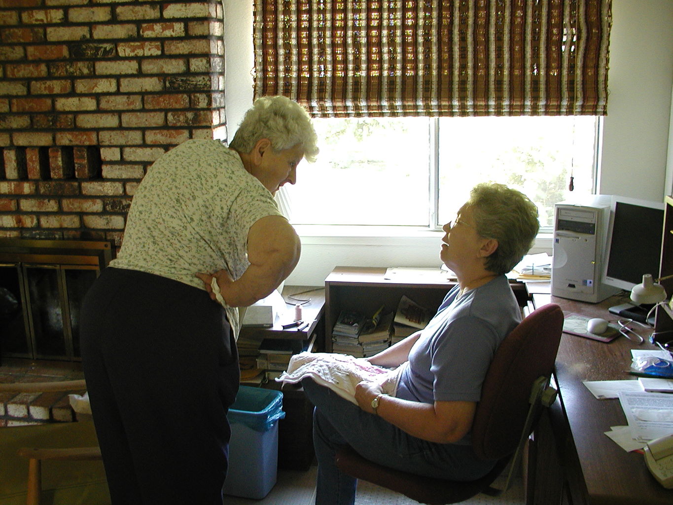 Visit with PopPop - Thursday
