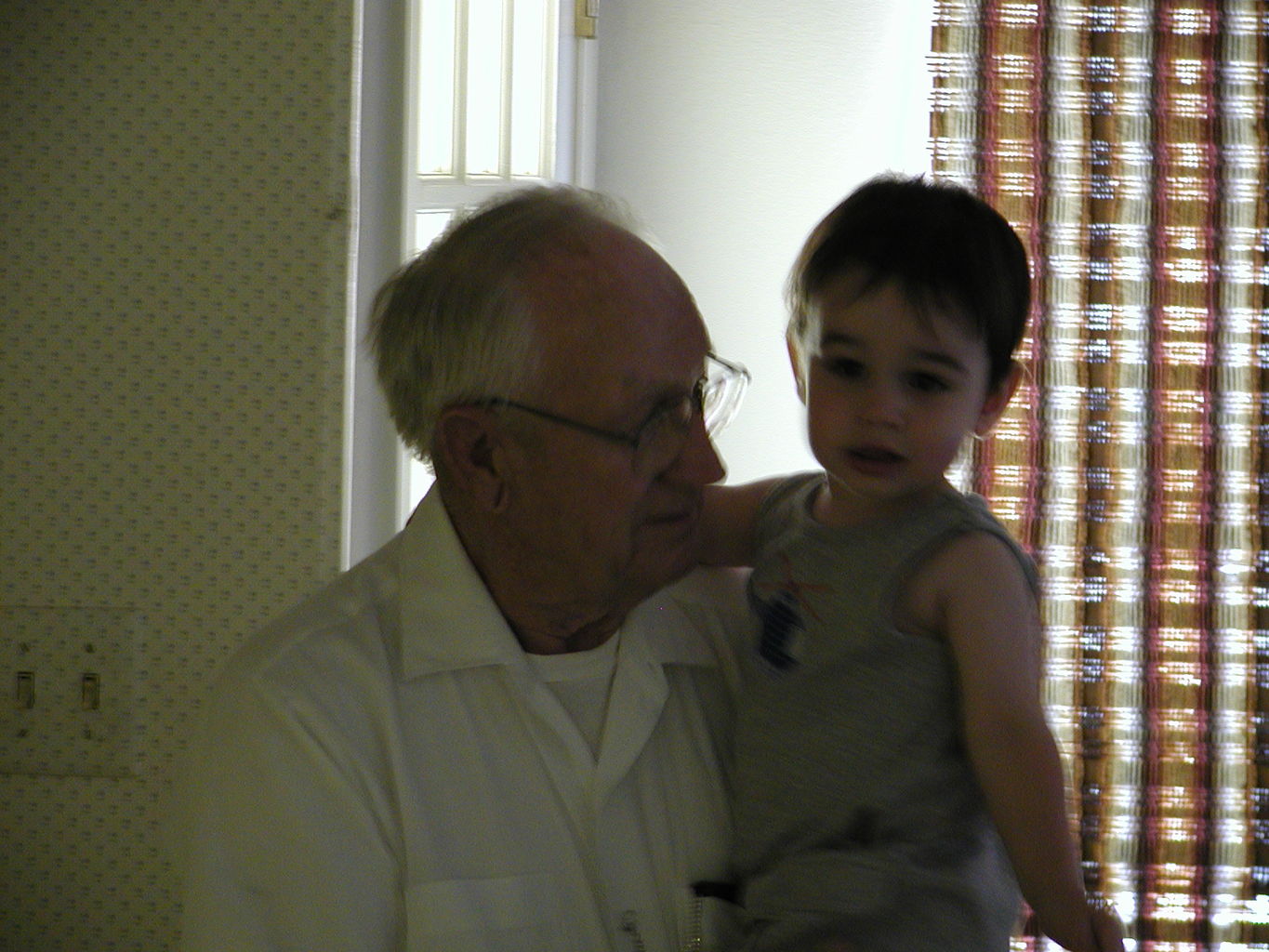 Visit with PopPop - Friday
