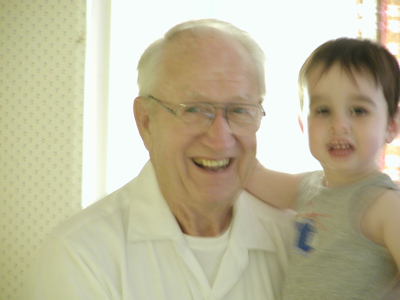 Visit with PopPop - Friday
