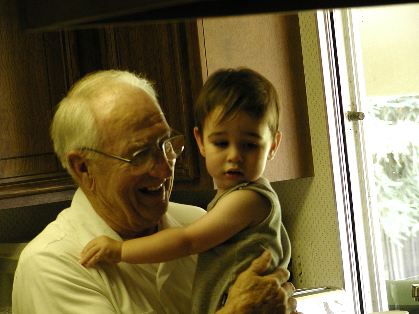 Visit with PopPop - Friday
