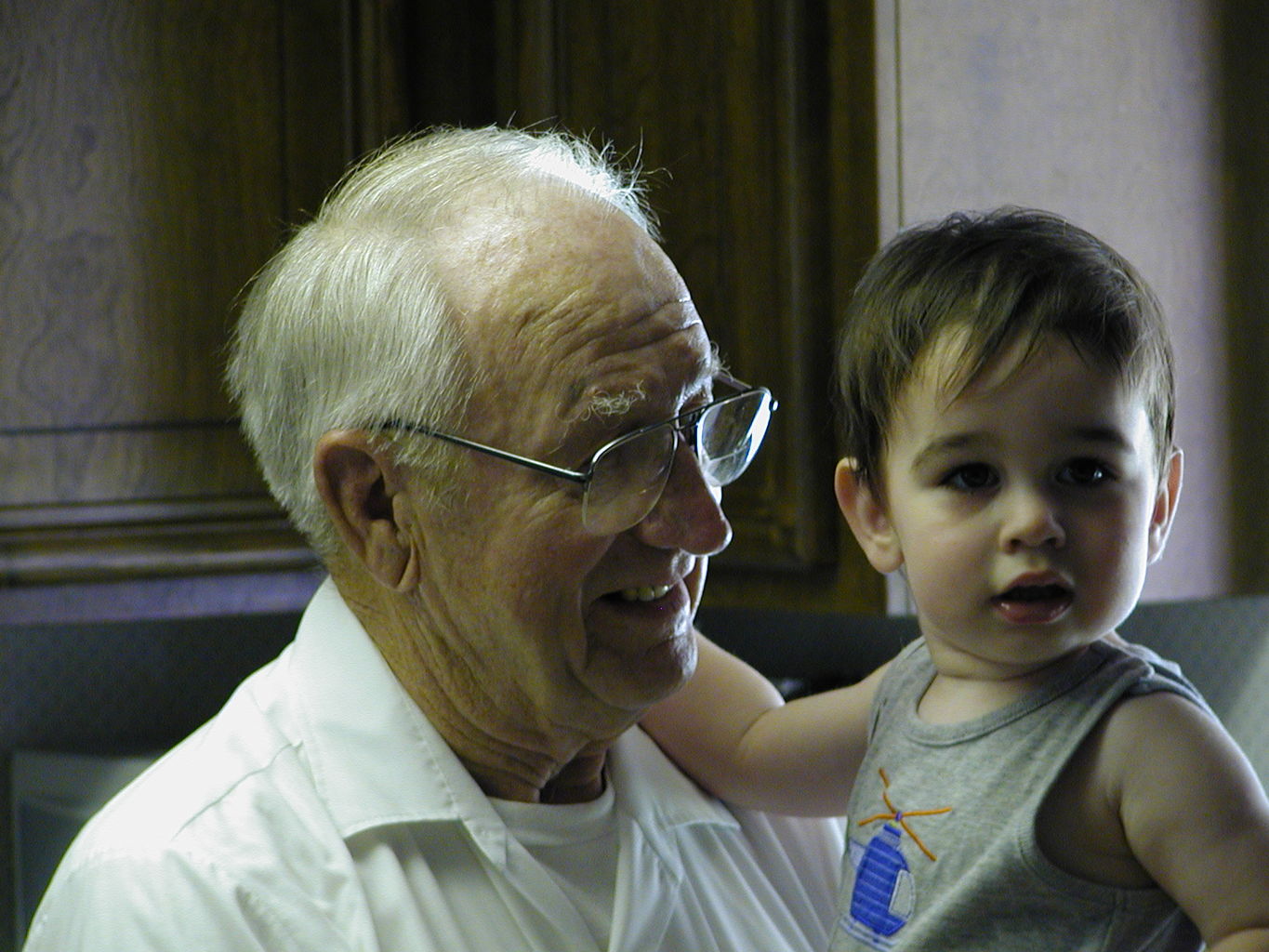 Visit with PopPop - Friday
