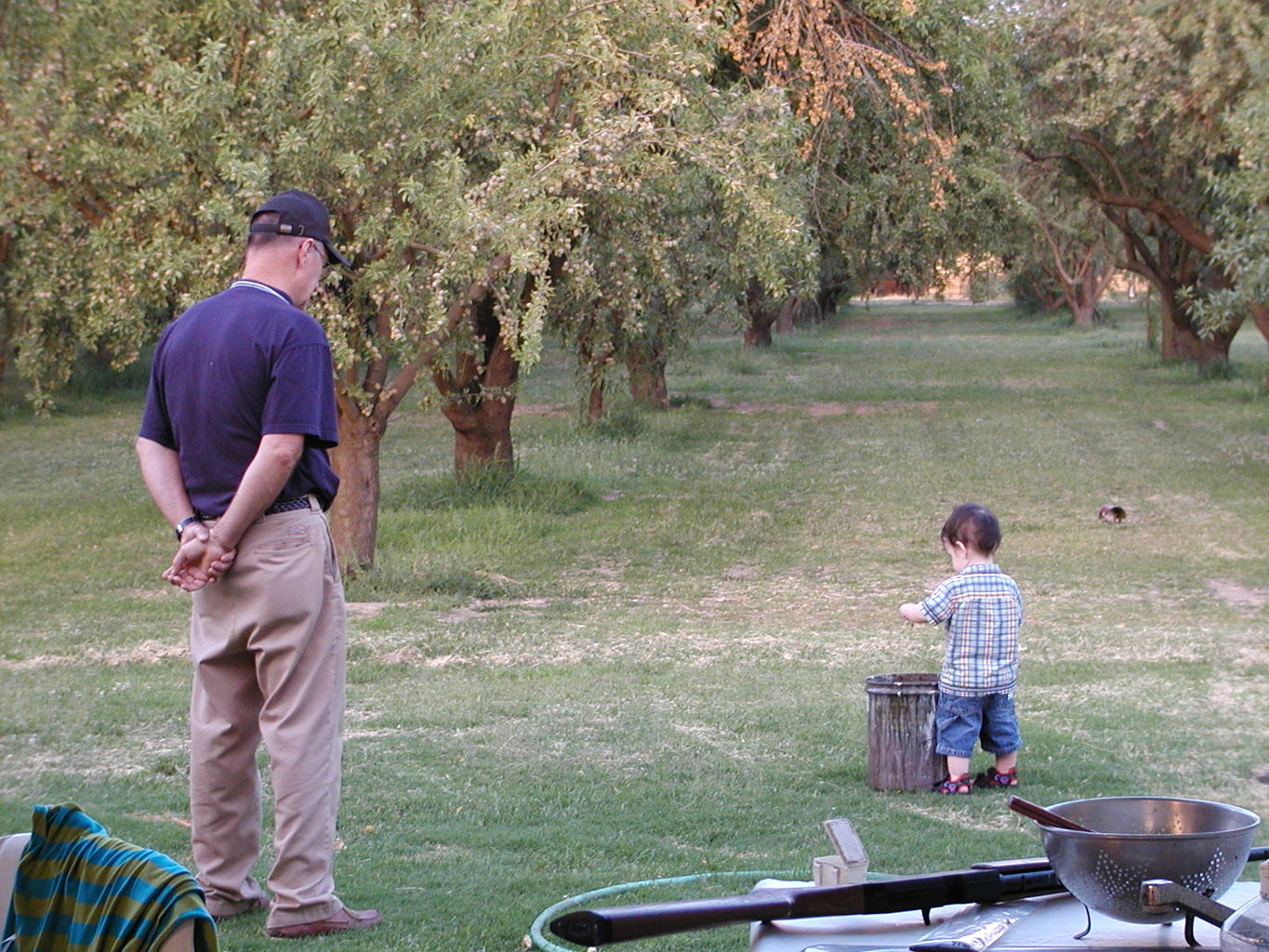 Visit with PopPop - Friday
