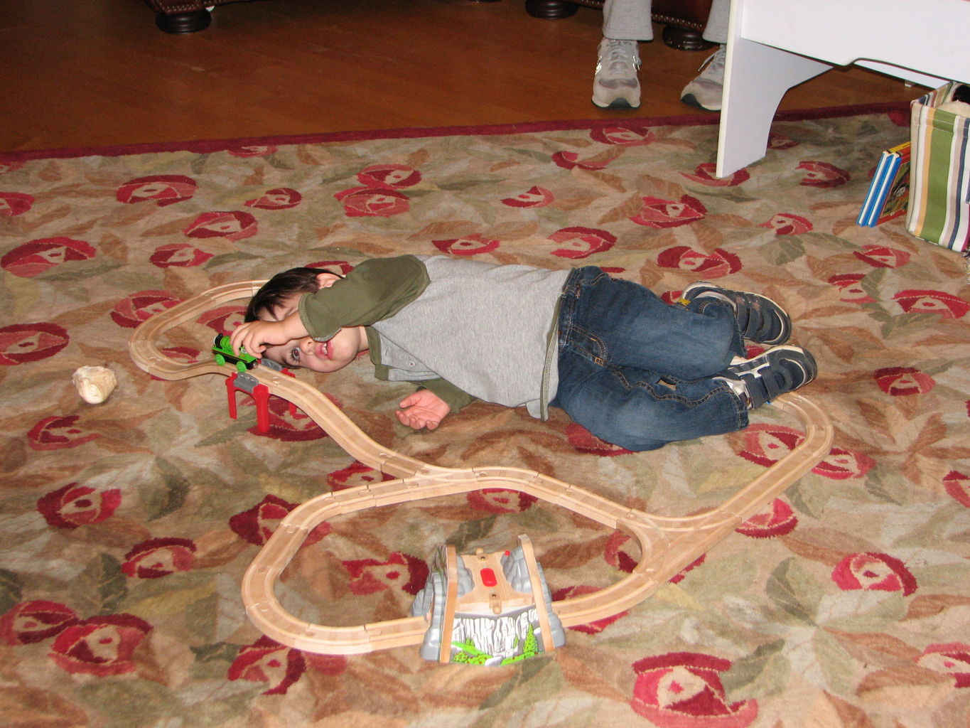 James Playing
