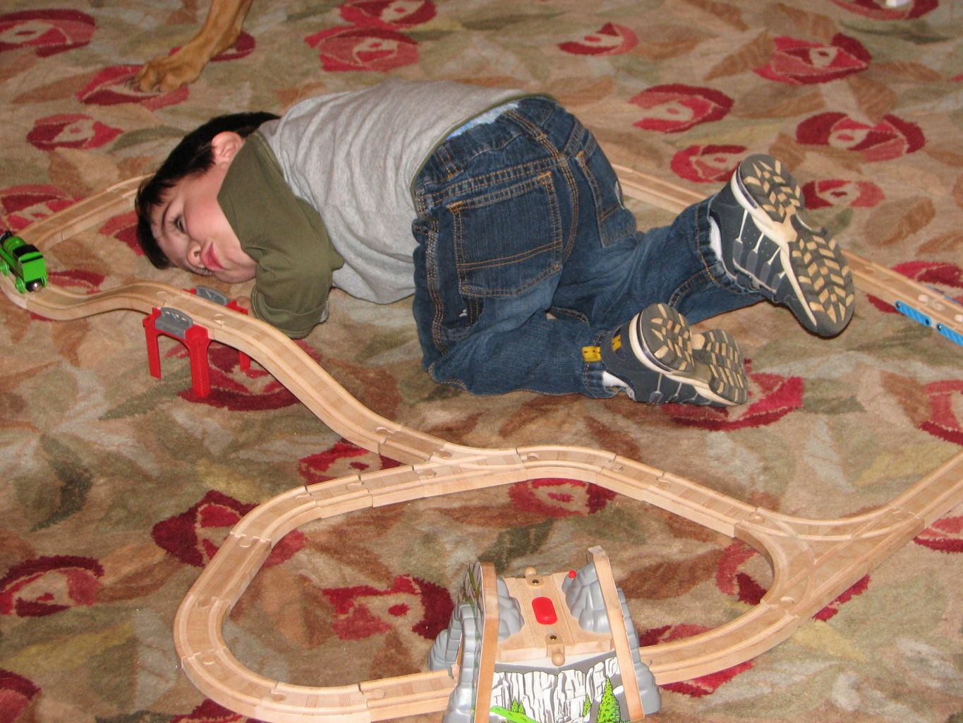 James Playing
