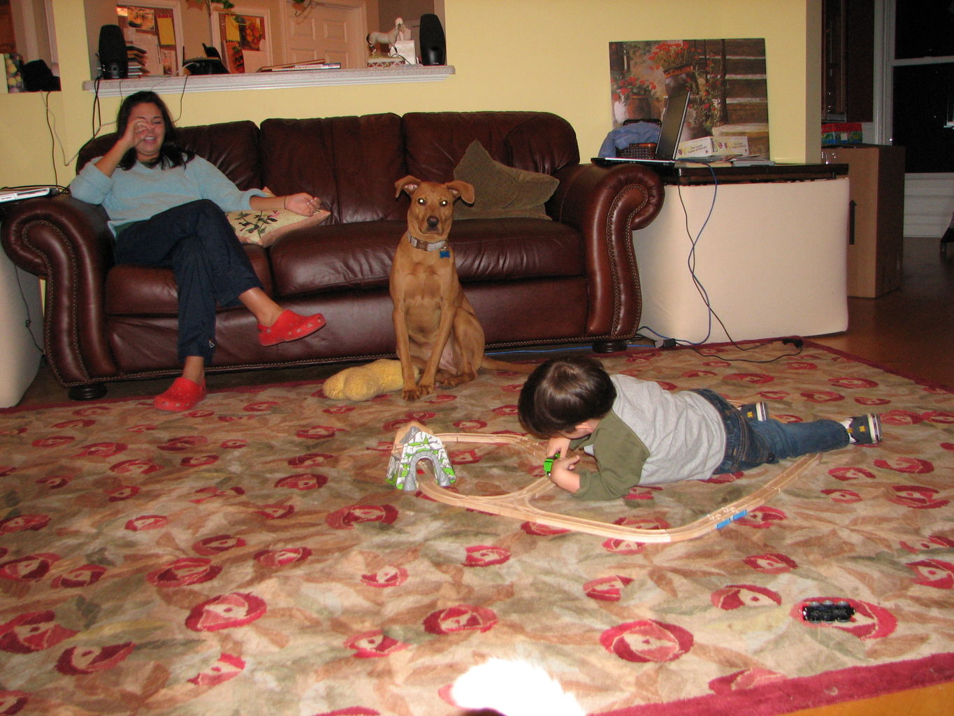 James Playing
