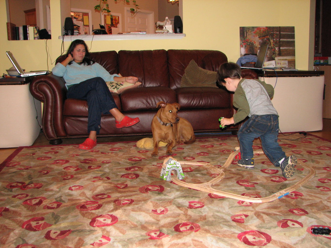James Playing
