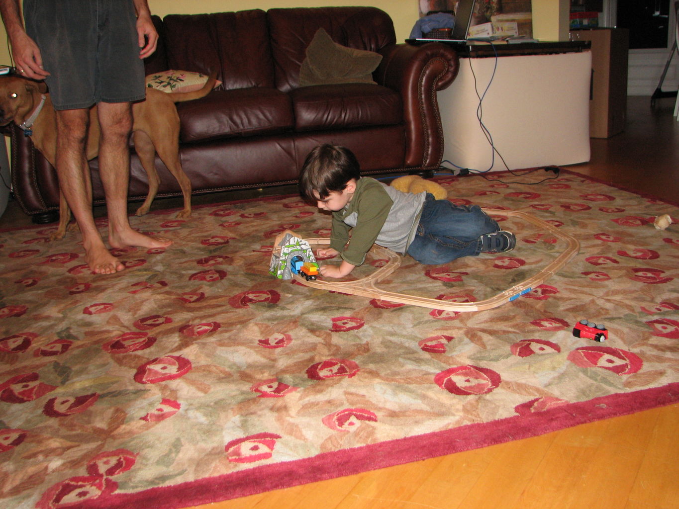James Playing
