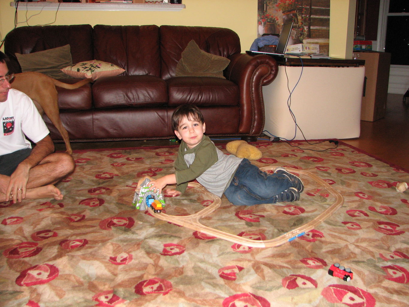 James Playing
