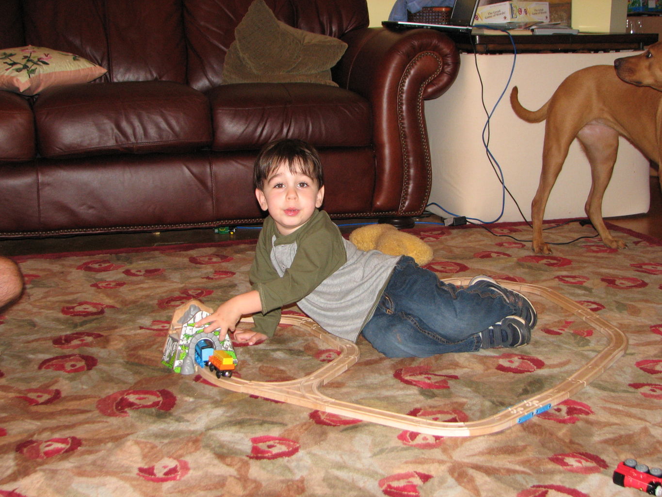 James Playing
