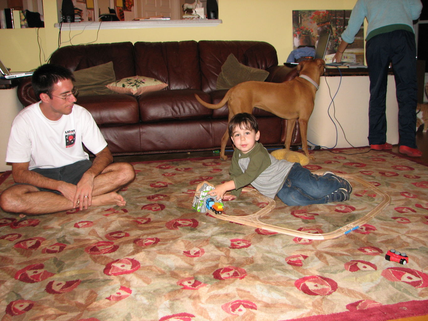 James Playing
