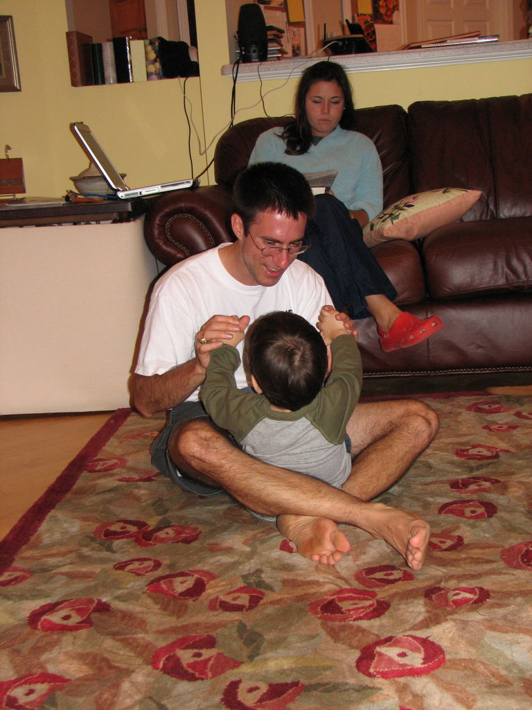 James Playing

