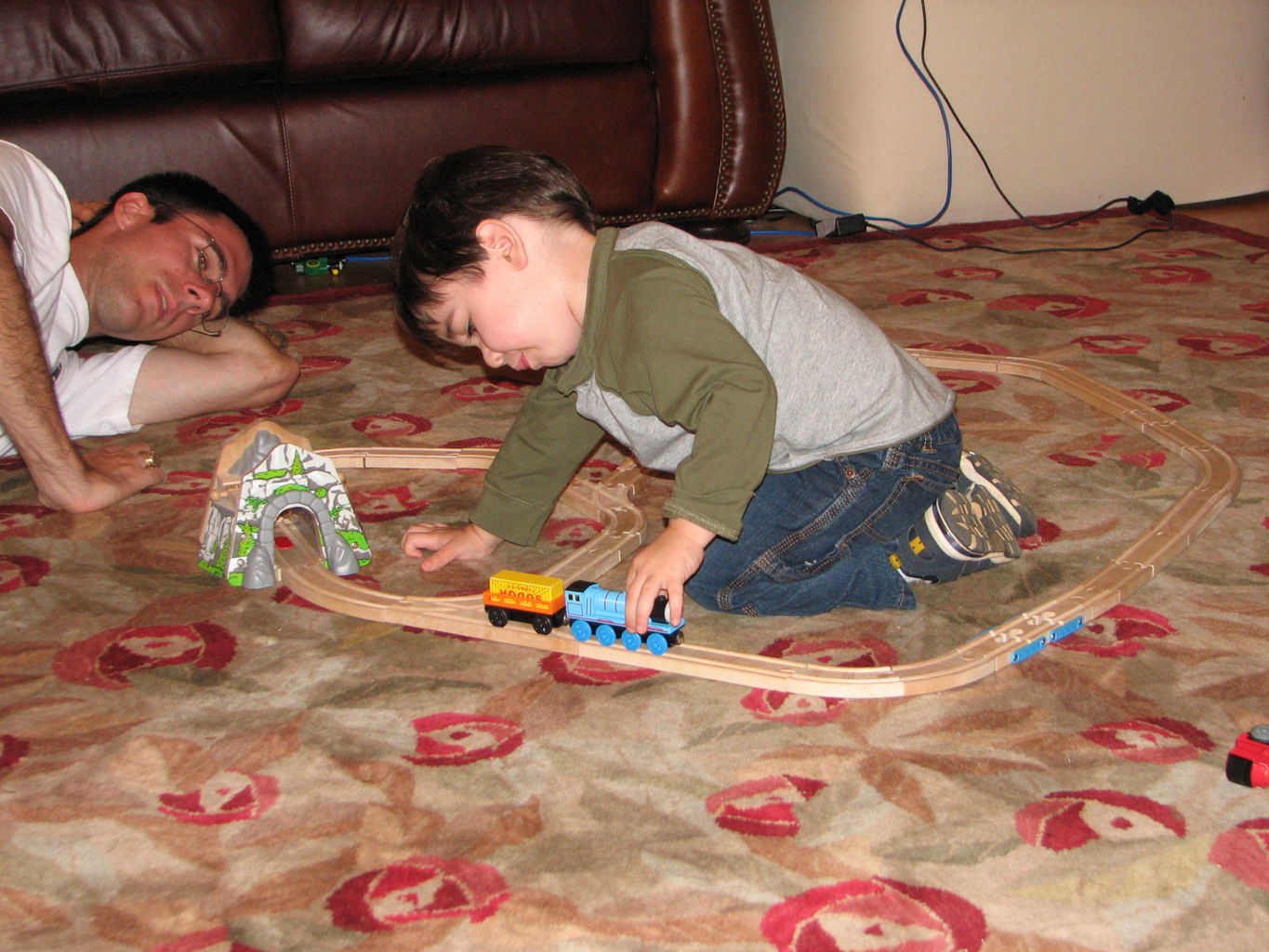 James Playing
