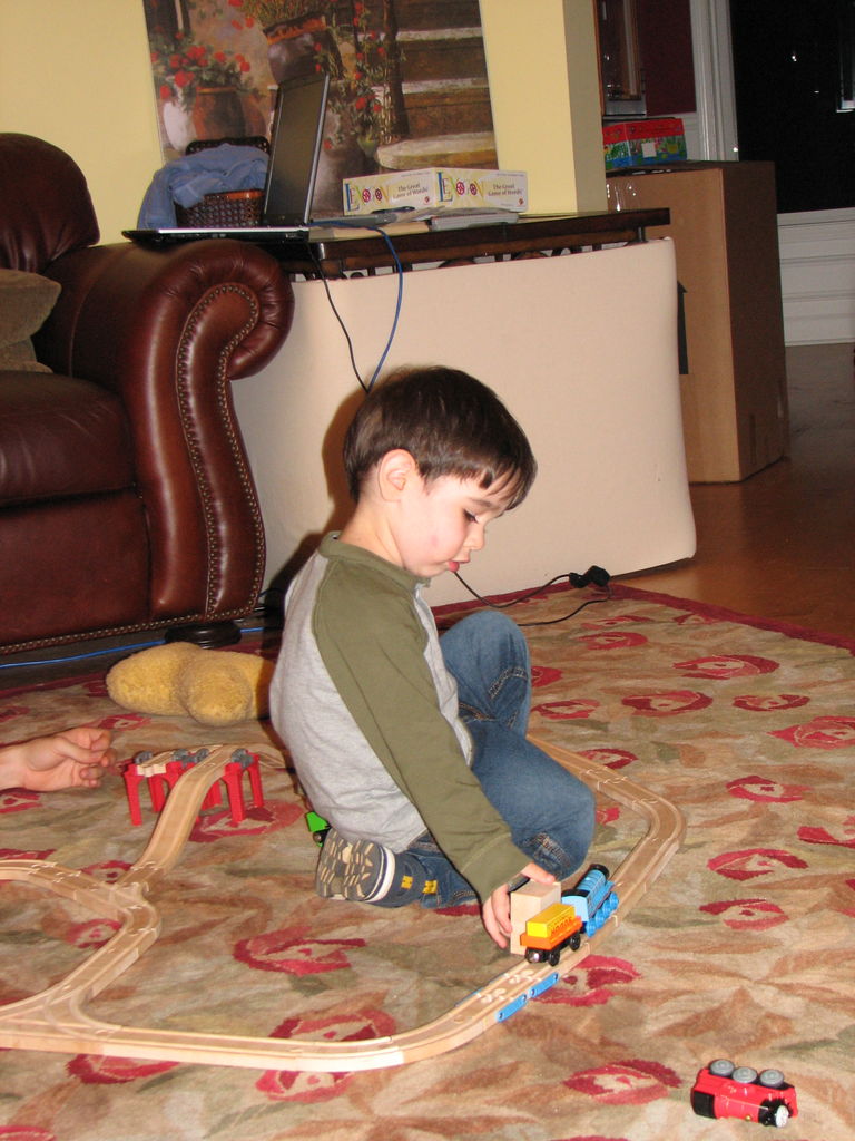 James Playing
