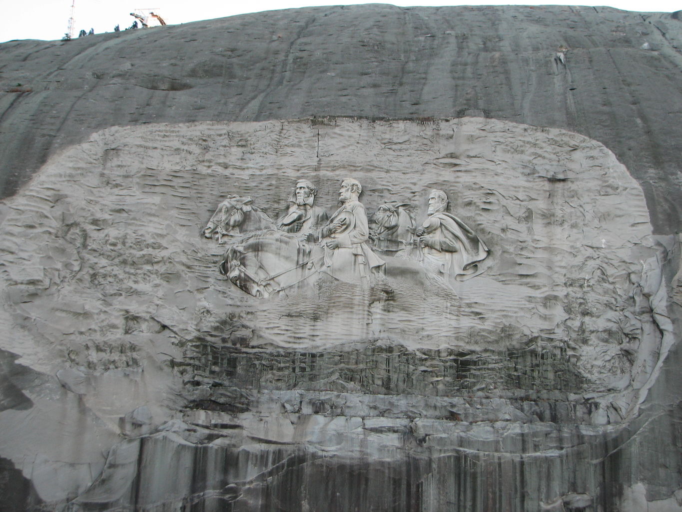 Stone Mountain with the Peters
