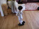 James in the Big Shoes
