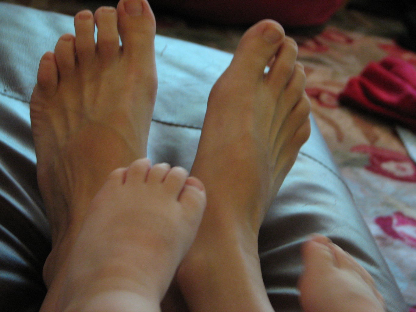 Mike and James play at the Catholic Pway
