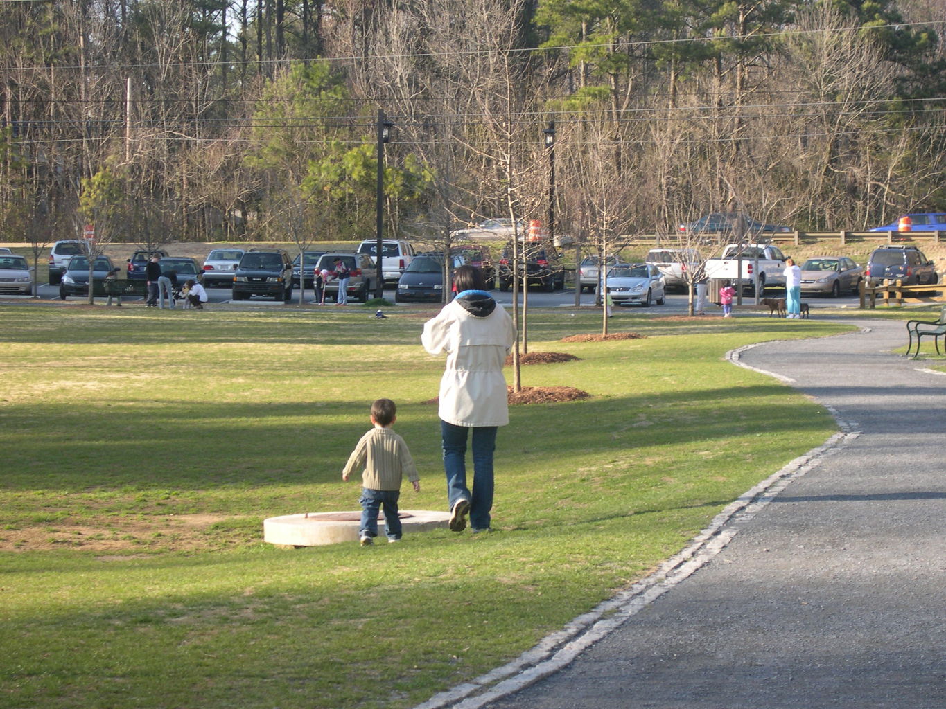 East Cobb Park in March
