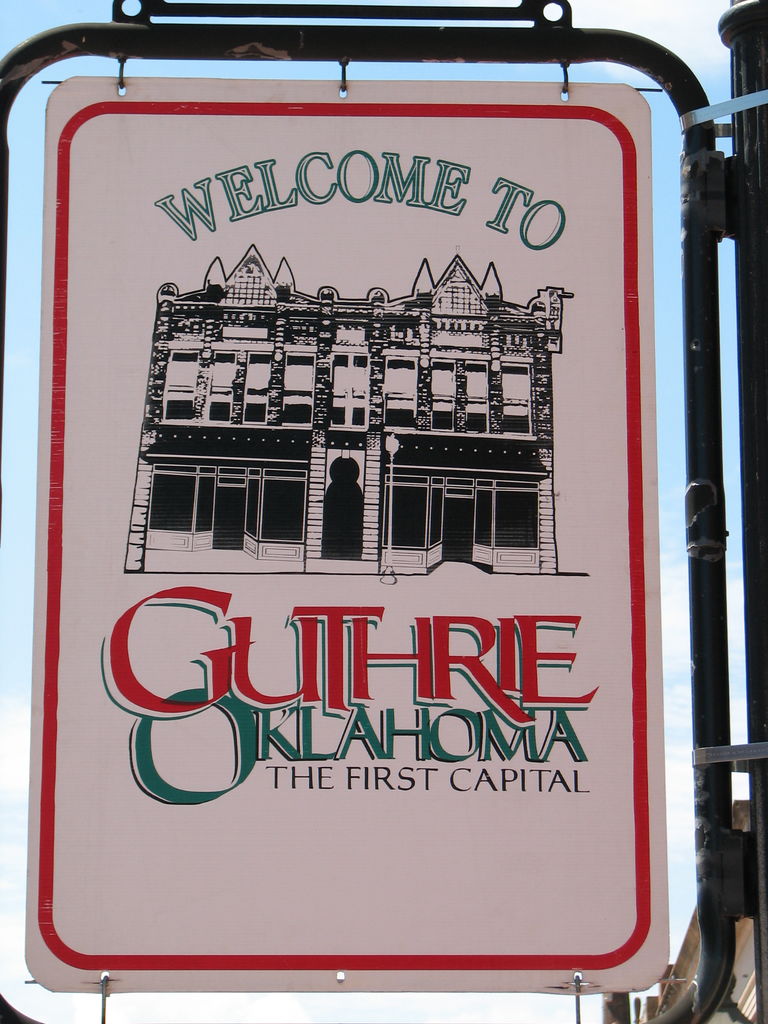 Visit to Guthrie, Oklahoma
