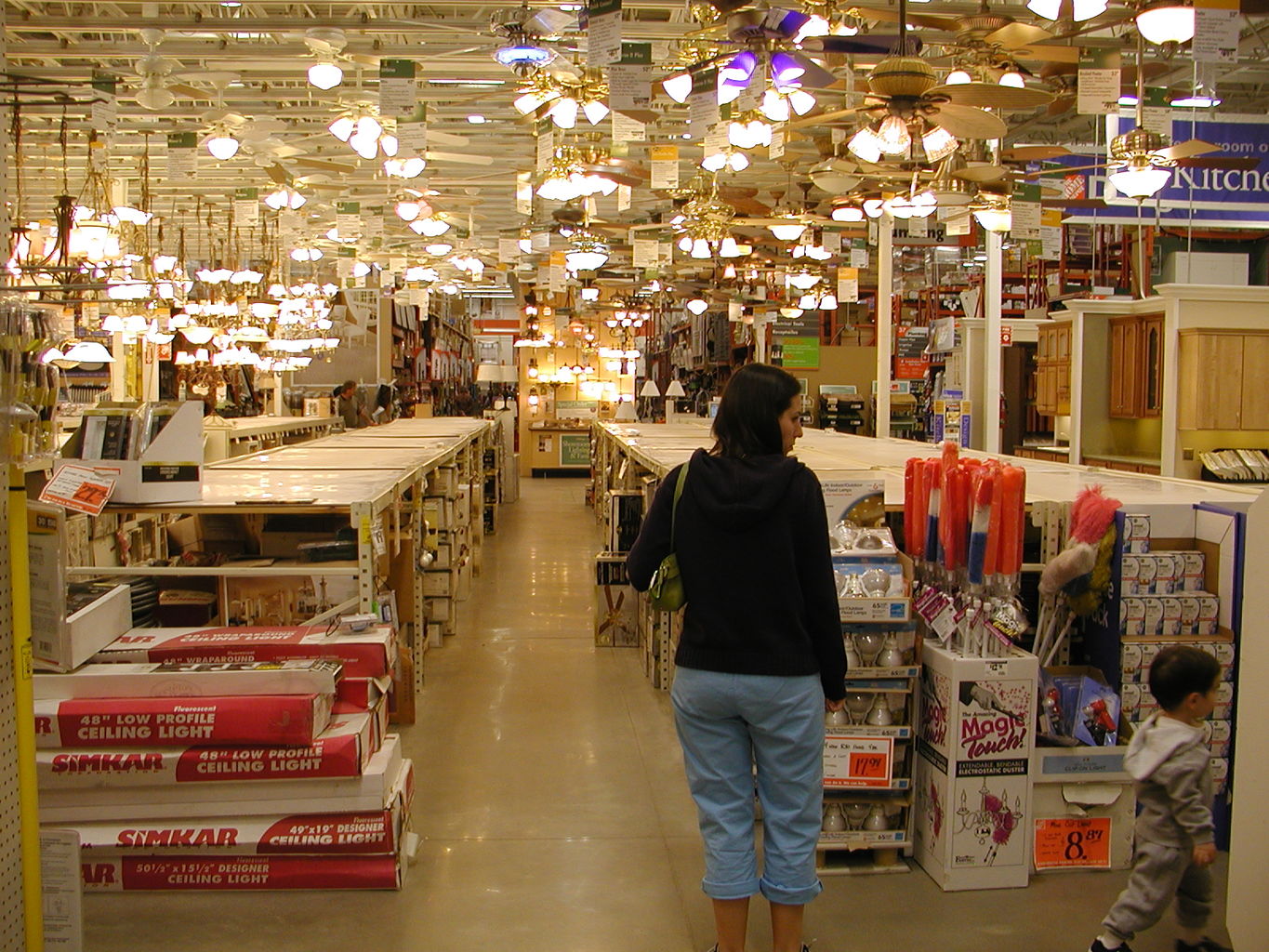 Playtime at the Home Depot
