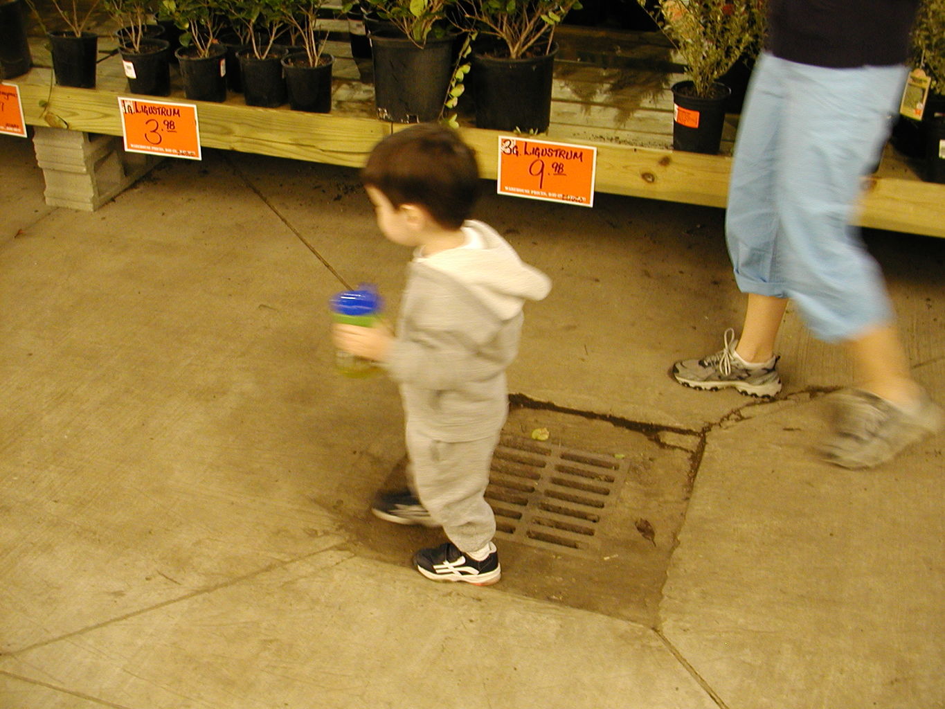 Playtime at the Home Depot
