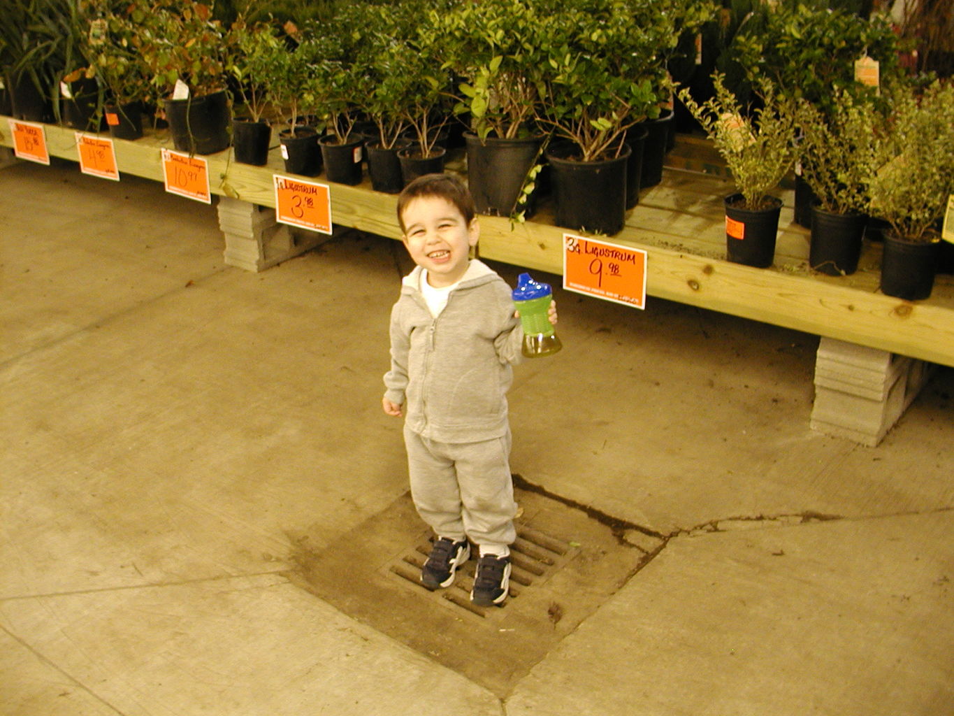 Playtime at the Home Depot
