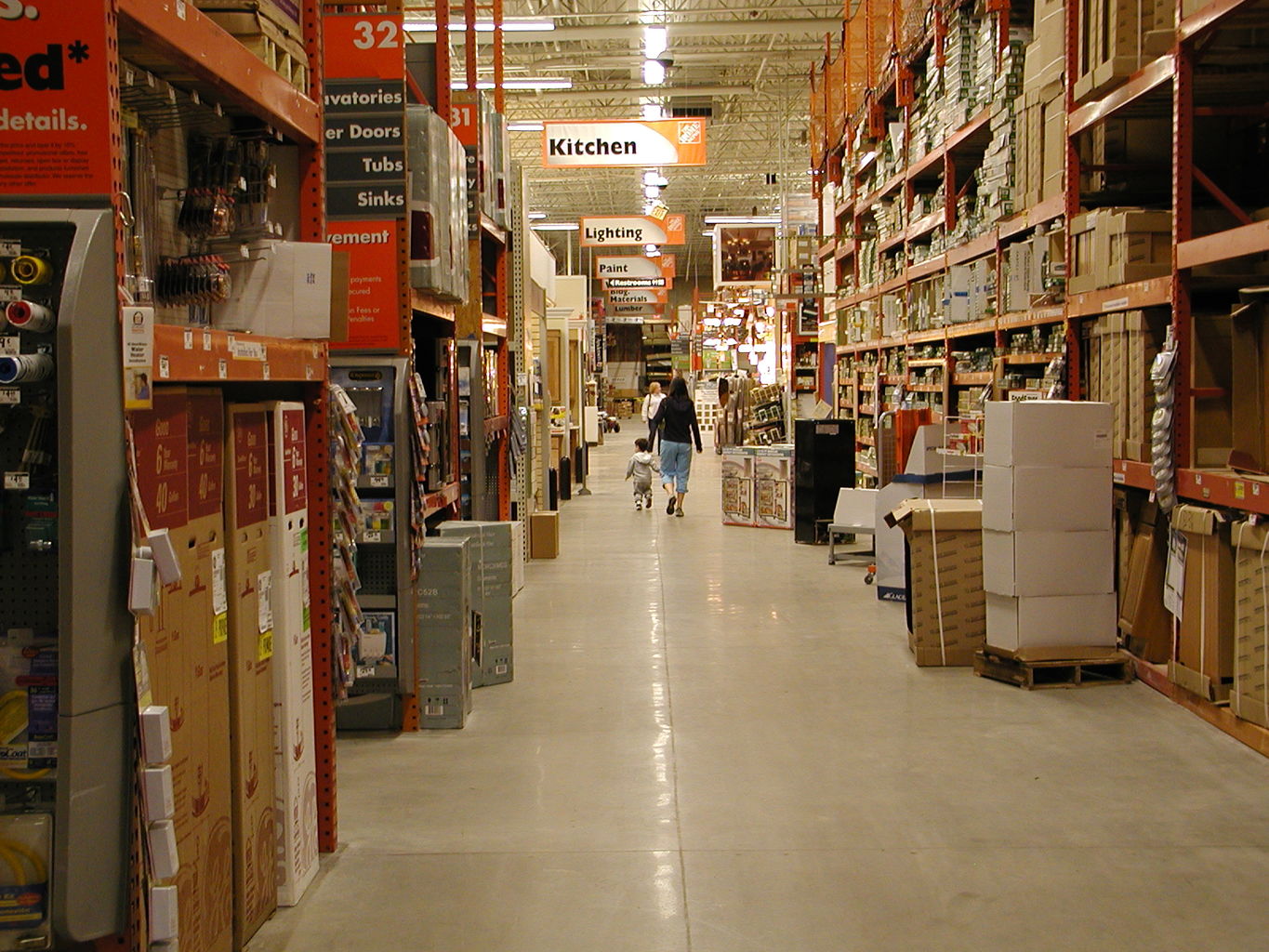 Playtime at the Home Depot
